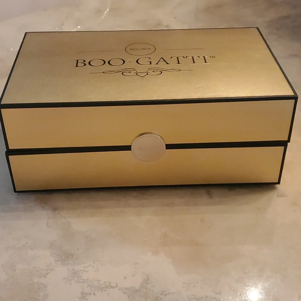 Metallic Gold Storage Box - Picture 3 of 4